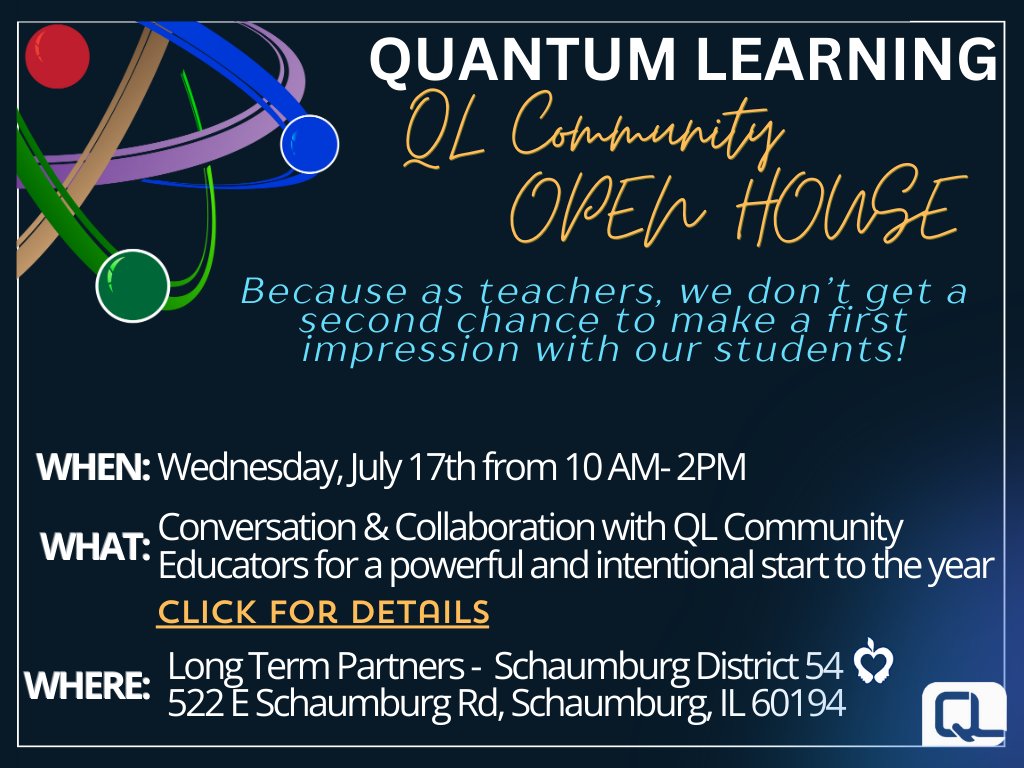Get ahead of the school year!  Come collaborate with amazing educators IN PERSON in Schaumburg, IL.  Start your year with excitement and purpose! Click docs.google.com/document/d/1CL… for more details. #everythingisonpurpose #everythingspeaks