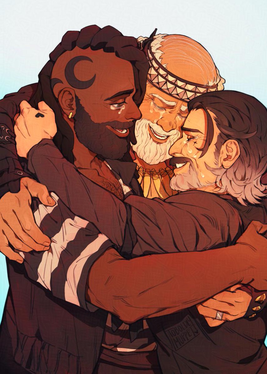 toboldlymuppet's tweet image. my loves, a miracle 
reunited on these shores

a piece for @TEYDzine 💕