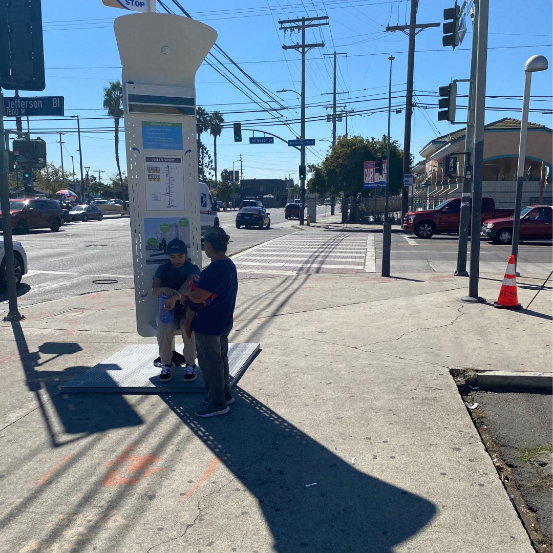 A ShadeBlade is a model for alternative low maintenance shade solutions and can serve as an addition to exisiting Traditional Bus Shelters, along with being installed on its own especially on narrow sidewalks. 

Let's talk shade equity. 

#publictransit #busstops #shadeequity