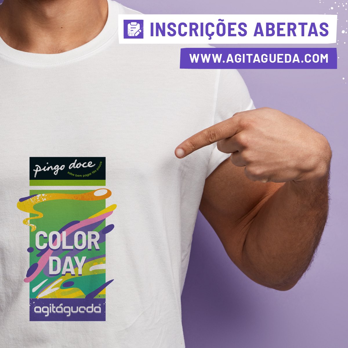 👕 T-SHIRT COLOR DAY - INSCRIÇÕES ABERTAS 

Estão abertas as inscrições para o Color day e poderes receber a T-Shirt do evento, completamente gratuita. 

O Color Day está marcado para o dia 21 de julho às 16h30. 
 Inscrições aqui: forms.cm-agueda.pt/index.php/4591…