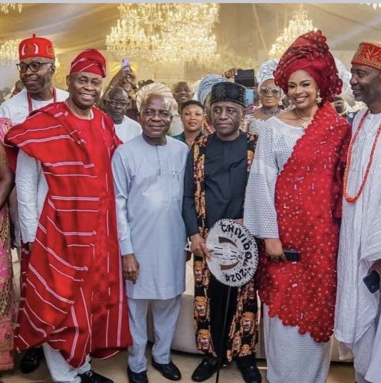 InfinityObj's tweet image. Powerful Men at Davido and Chioma’s wedding yesterday: Aliko Dangote, Gov Sanwo-Olu, Gov Alex Otti, Gov Dapo Abiodun, Okezie Ikpeazu, Ooni of Ife, Seyi Tinubu etc.

#CHIVIDO2024