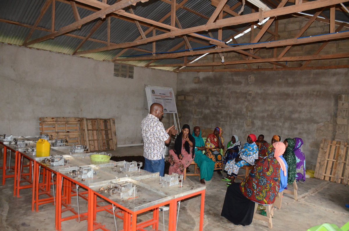 CARETanzania's tweet photo. CARE Tanzania, through the “Innovating Cashew Value Chain Project,” in collaboration with experts from SIDO in Lindi, organized and facilitated a three-day training for 15 #VSLA representatives (13 females and 2 males) on a small scale #cashewprocessing. https://t.co/iy3jDm0mxB