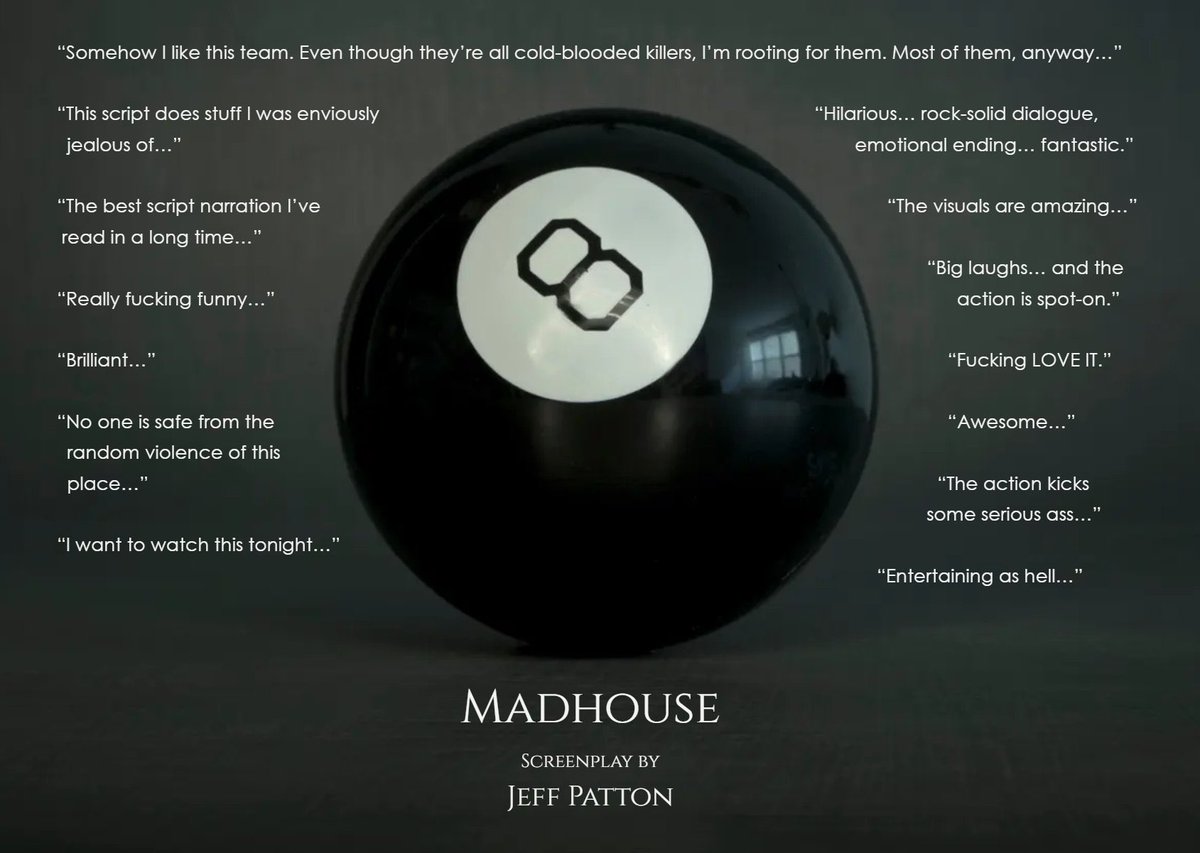 jeffreypatton's tweet photo. MADHOUSE
A group of D-list supervillains must work together to break out of the world’s most secure psychiatric hospital, but escape means surviving overwhelming odds… and each other. 

#ScreenPit #Fea #Ac #Th https://t.co/OaH9ObguHw