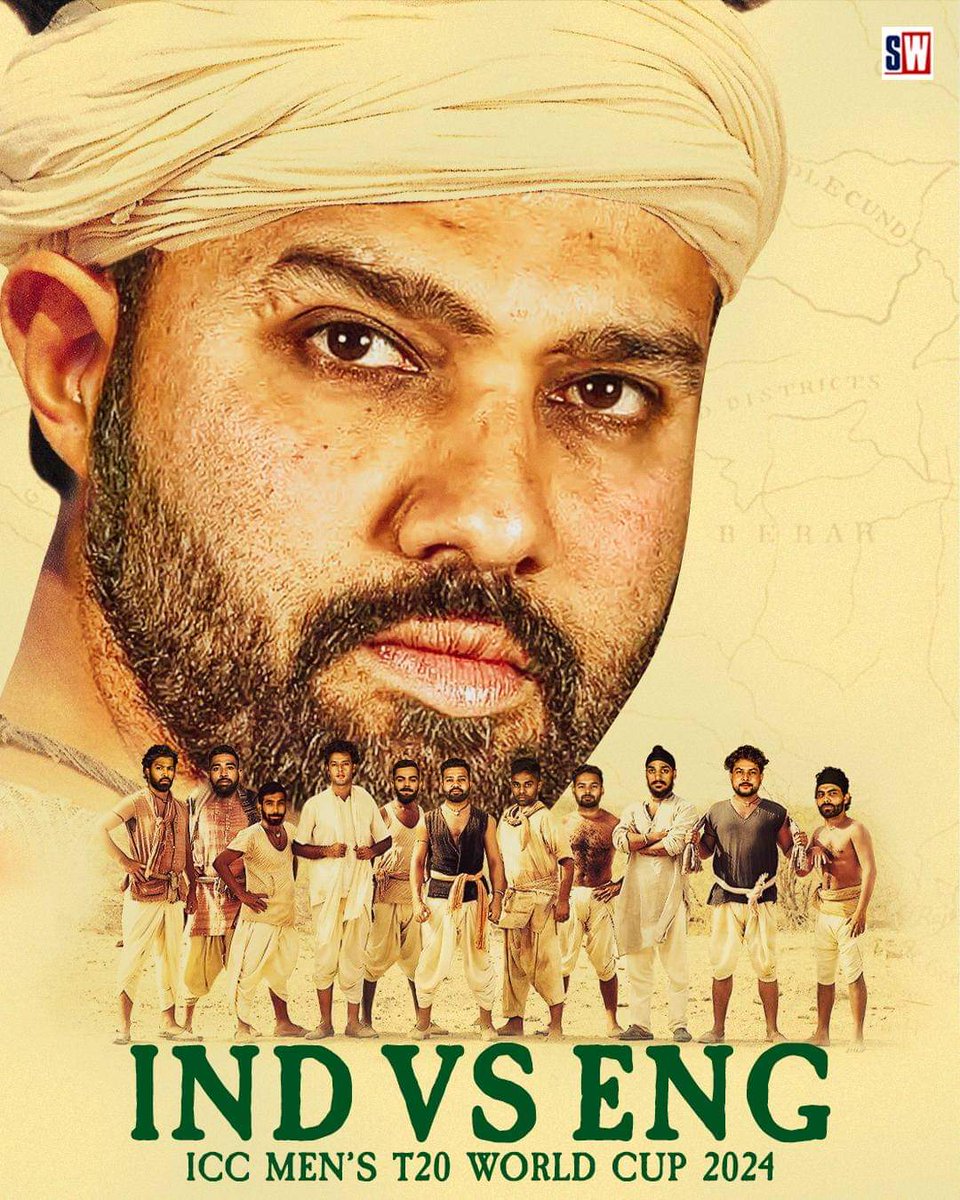 MdipSaha's tweet photo. Its classy #Lagaan @BCCI @ImRo45 @imVkohli https://t.co/gZ8cb0MAwD
