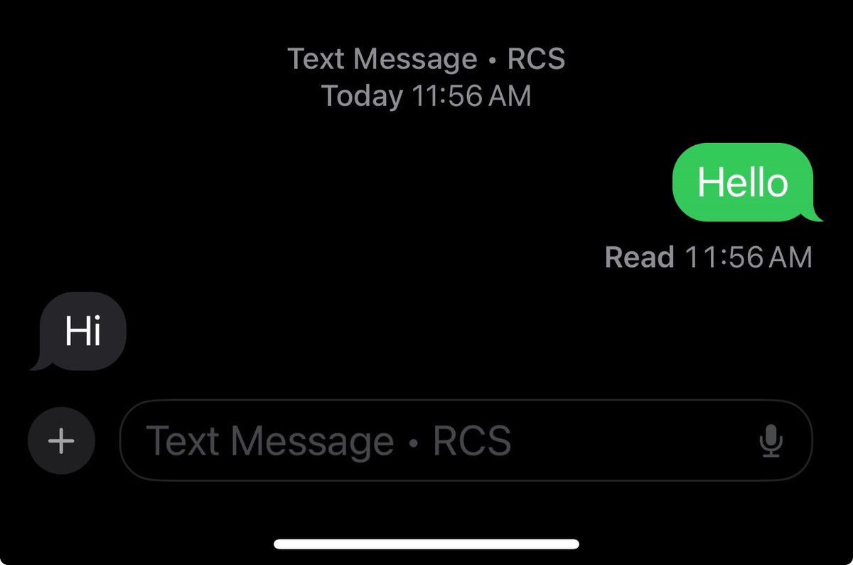 RCS in iOS 18 is lit