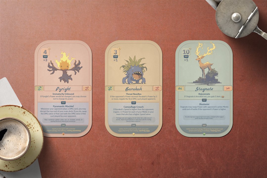 Hey! Looks like it's #ttrpgrising #wipwednesday, wherever you're from. Share your work!

For us, we just launched Tin Tamer. A monster taming card game w/strategic battle, deck building, and a world to explore on your own!  Download the sample: sparuh.com/project/tin-ta…

#cardgame