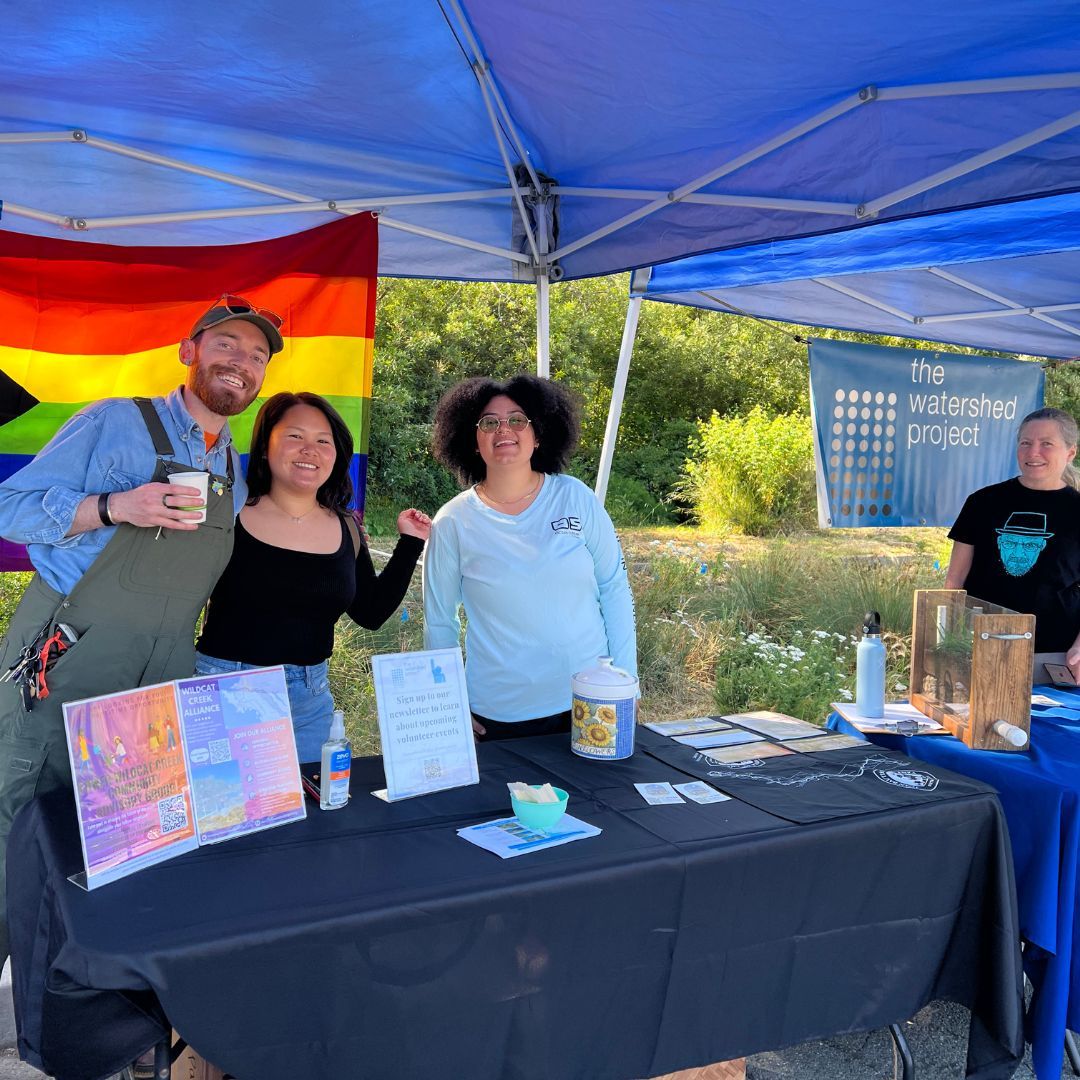 AmericanHiking's tweet photo. From clean ups and stewardship projects, to group hikes, and even enjoying a swim under a waterfall, American Hiking Society’s #NextGenTrailLeaders brought their communities together on the trail throughout CA and UT in celebration of National Trails Day®! https://t.co/6yiXjlY0YY