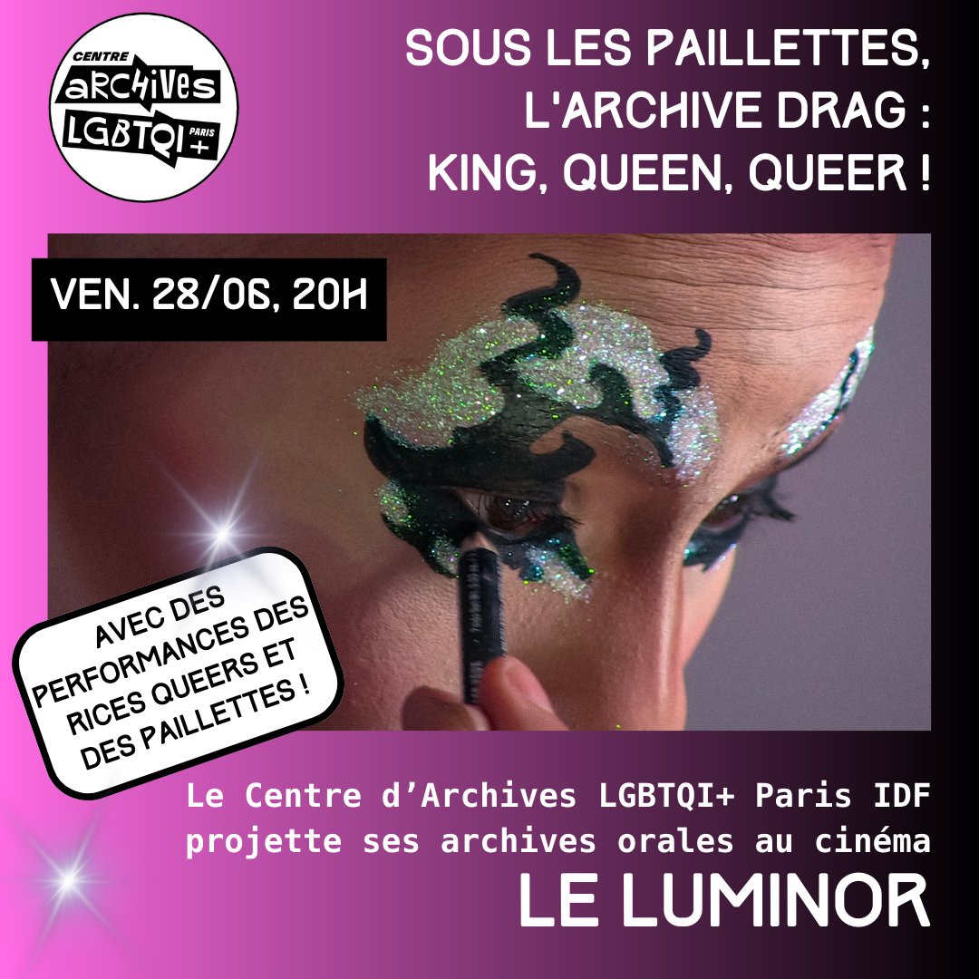 Centre d'archives LGBTQI+ Paris IDF tweet media