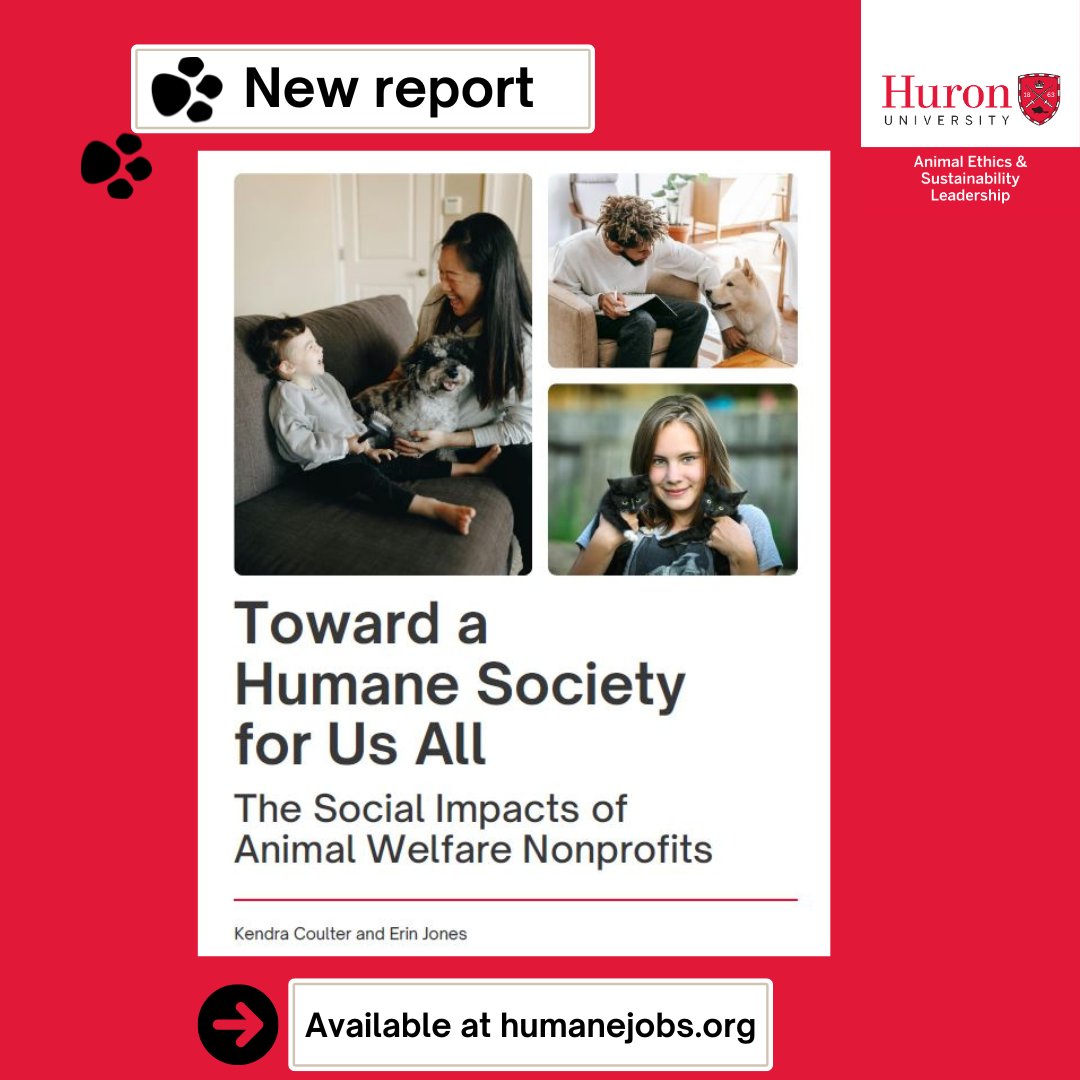 Our new report sheds light on the lifesaving work humane societies and SPCAs do not only for vulnerable animals, but also for people. humanejobs.org
#animalwelfare #thelink #leadership #Canada #nonprofits #CommunityImpact #solidarity