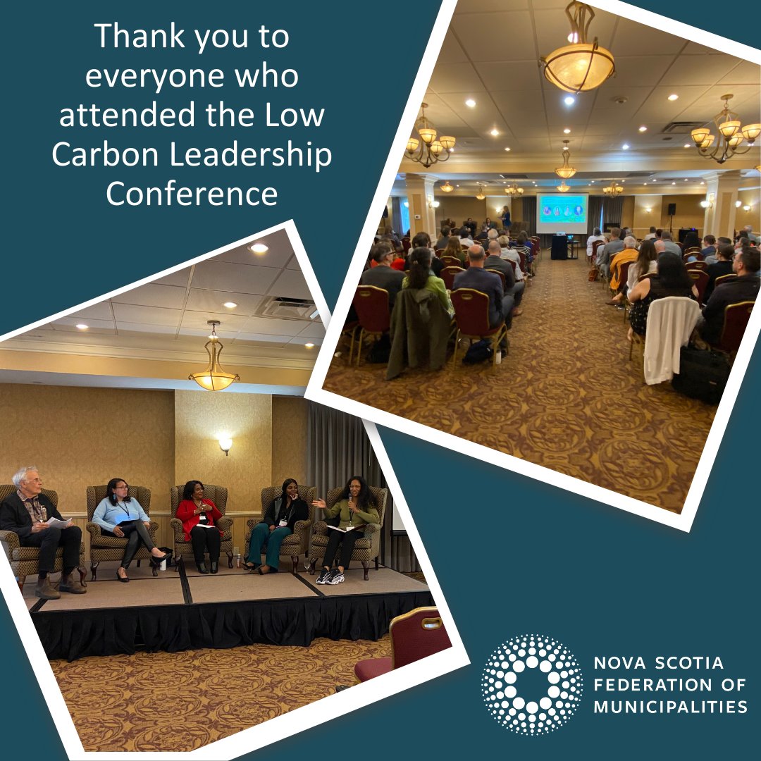 Nova Scotia Federation of Municipalities (@nsfedmuni) on Twitter photo 🌿✨ Thank you to everyone who attended the Low Carbon Leadership Conference yesterday! Your participation and insights are invaluable as we work towards a sustainable future for Nova Scotia. Together, we can make a significant impact. 🌎💚 #LowCarbonLeadership #NSFM #ThankYou 🌿✨ Thank you to everyone who attended the Low Carbon Leadership Conference yesterday! Your participation and insights are invaluable as we work towards a sustainable future for Nova Scotia. Together, we can make a significant impact. 🌎💚 #LowCarbonLeadership #NSFM #ThankYou