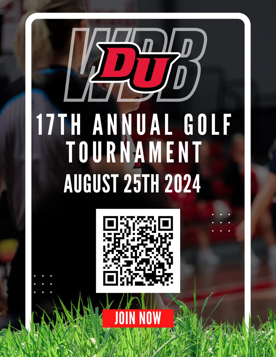 Our 17th Annual Golf Tournament is now open for registration! 
For more information scan this QR code or follow the link in our bio. 

We are looking forward to another great year⛳️❤️🔥

#BeGreat | #allweDUiswin | #GolfTournament