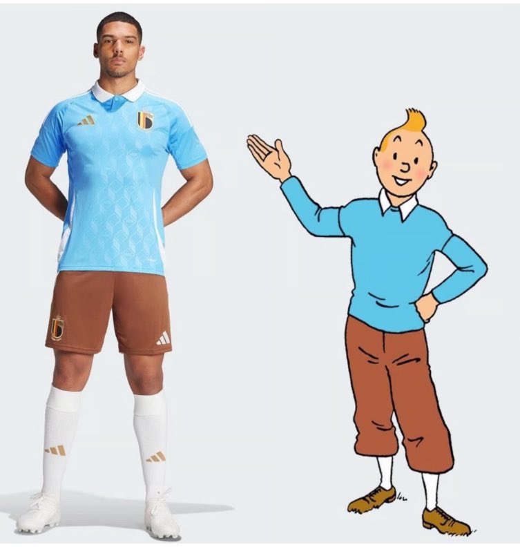 Belgium should be eliminated from their group solely based on these kits #EURO2024