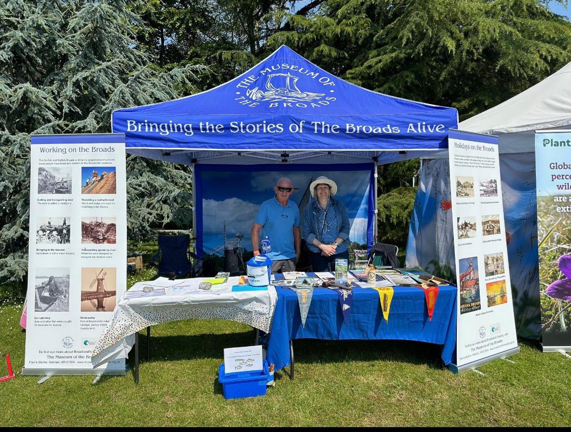What a great day at the @NorfolkShow. And we are here again tomorrow.  
Come and find us to learn more about the Broads.  

#RoyalNorfolkShow #June #SmallMuseum