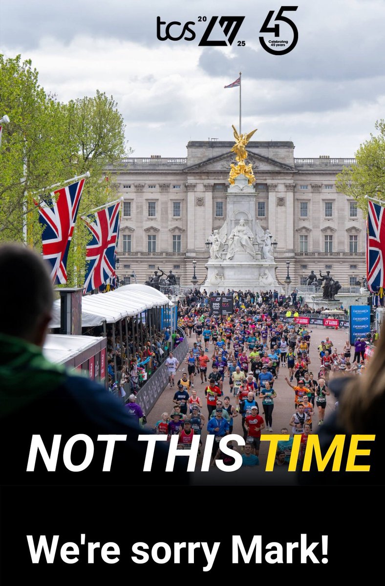19 rejections in 20 years of applying for #LondonMarathon through the ballot. What's the record <a href="/LondonMarathon/">TCS London Marathon</a>? #askingforafriend