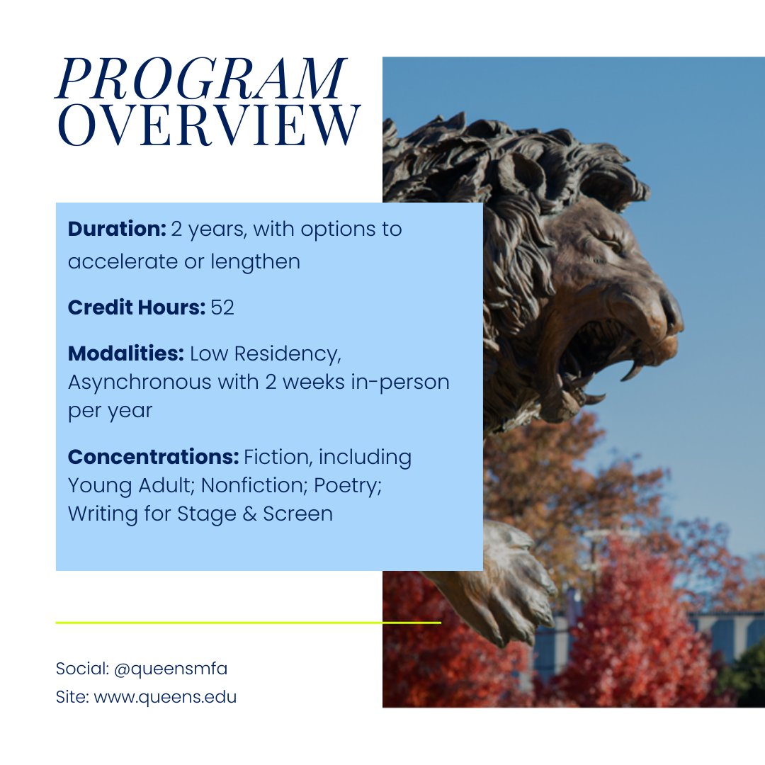 Queens Univ MFA tweet media