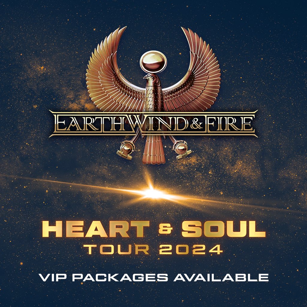 On The List Presents (@otlpresents) on Twitter photo The <a href="/EarthWindFire/">Earth, Wind & Fire</a> Heart & Soul Tour 2024 Kicks Off July 10! Limited VIP Packages Remain at earthwindandfire.com/tour/! The <a href="/EarthWindFire/">Earth, Wind & Fire</a> Heart & Soul Tour 2024 Kicks Off July 10! Limited VIP Packages Remain at earthwindandfire.com/tour/!