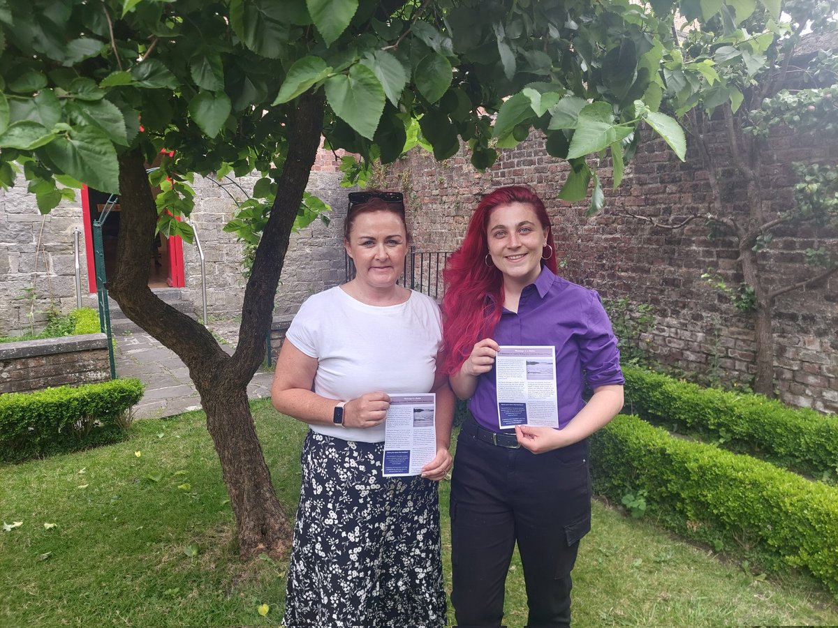 Thank you @amyelkheart for inviting us to the showcase of creative writings from the women's prison in Limerick. Well worth a visit! It's in the people's museum until the 2nd July <a href="/IrishPrisons/">Irish Prison Service</a> <a href="/ilovelimerick/">#LimerickandProud</a>