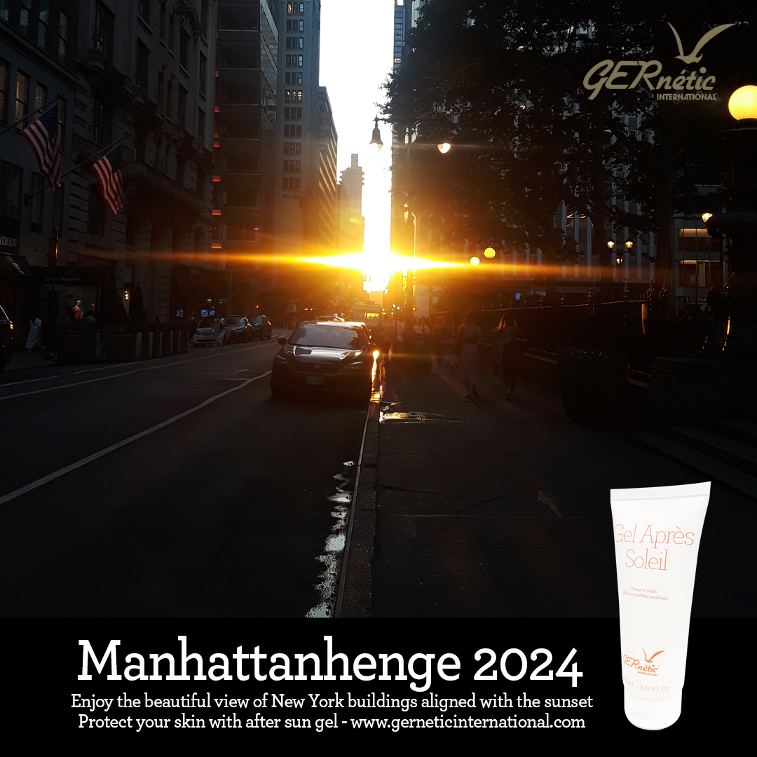 mileox's tweet photo. Manhattanhenge 2024
Protect your skin with after sun gel to soothe redness and sunburn.
https://t.co/ufvP0T9VzQ

#mahattanhenge #nyc #skincarecomunity #esthetician #skinprotection #gerneticinternationalnyc #aftersungel #gelapressoleil #redness #sunburn #coolinggel https://t.co/a1PGkFhdOa