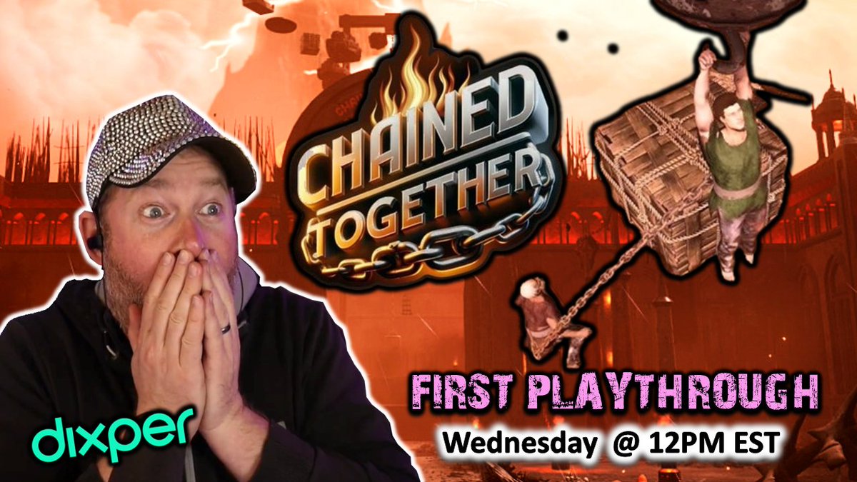 [ First Playthroughs ] 

🌟2 GAMES I’VE NEVER PLAYED 🌟  Chained Together and Madison

| Giveaways | 💖 LIVE NOW 💖 twitch.tv/supermurgantro…  #doitforcrew #supercrew