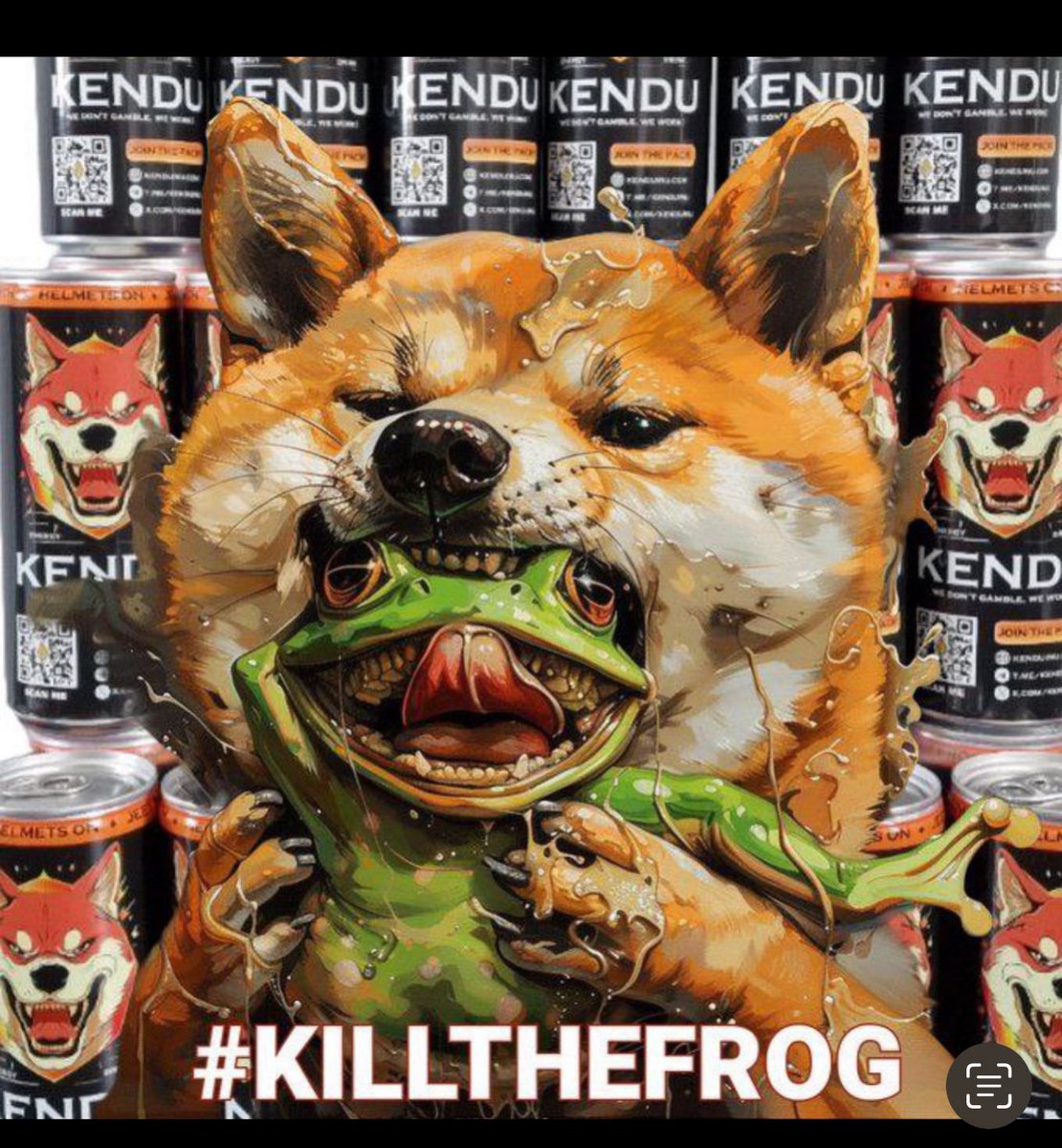 CryptoBoss509's tweet photo. @JakeGagain These memes are terrible and have no utility just wait till KENDU surpasses all of them you won’t be saying the same. 
#kenduinu #KILLTHEFROG https://t.co/echFKrdpW4
