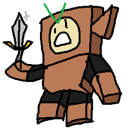 mann_gallery's tweet photo. Day 120: Wood-Minion
(original date drawn 07/13/2022)
While this drawing has like zero references behind it, I got a request to draw something for a friend really quickly. It looks how you'd expect it to look, including that sword💀 https://t.co/airBymmpmG