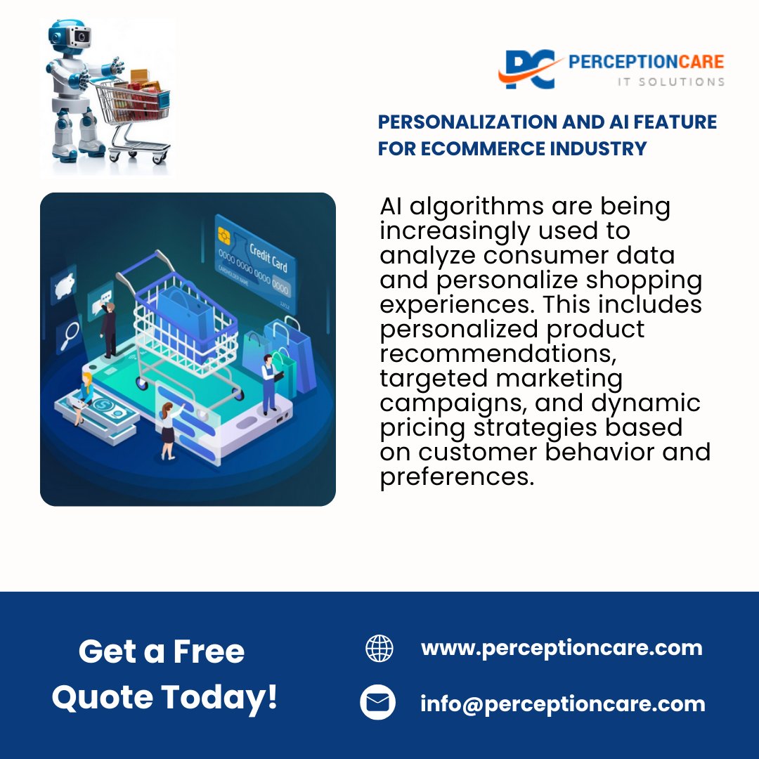 perceptioncare's tweet photo. Personalization and AI Feature for Ecommerce Industry

Read More: https://t.co/kvJOWdorYJ

#ecommerce #app #store #development #design #solutions #perceptioncare #services #apparel #products #b2c #b2b https://t.co/KjkWvn73Nb