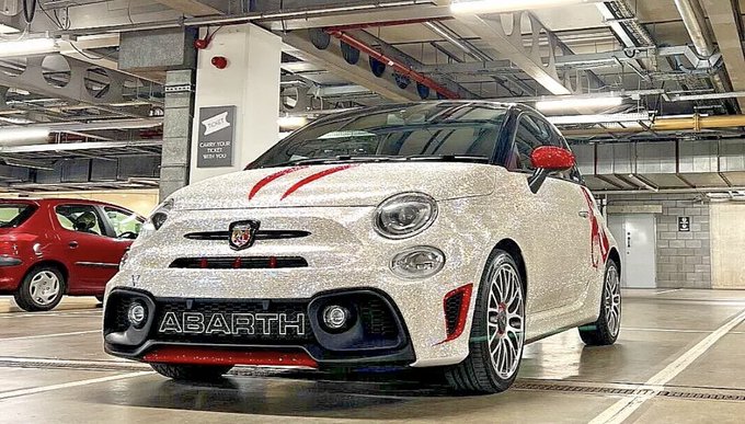 @vinceriuk has another one of his amazing #swarovskicar creations for sale! If we had the space we&rsquo;d<a class="tags" target="_blank" title="On Twitter" href="/?out=eyJ0eXAiOiJKV1QiLCJhbGciOiJIUzUxMiJ9.eyJpYXQiOjE3MjI1NjgzMzcsImlzcyI6InR3cG9ybnN0YXJzLmNvbSIsIm5iZiI6MTcyMjU2ODMzNywiZXhwIjoxNzU0MTA0MzM3LCJyZWRpcmVjdF91cmwiOiJodHRwczovL3R3aXR0ZXIuY29tL3ZpbmNlcml1ayJ9.lw8h91iGi1yyagBeCCXyanfi8XfjqzWD3erXAh_ktaGO-6UCwid19tLu7-gzZgguY784Pp3MP7027RBwz7-JYQ">@vinceriuk</a><a href="/tag/swarovskicar"class="tags">#swarovskicar</a><a href="/tag/swarovski"class="tags"><span>#swarovski</span></a><a href="/tag/crystals"class="tags"><span>#crystals</span></a><a href="/tag/abarth"class="tags"><span>#abarth</span></a>
