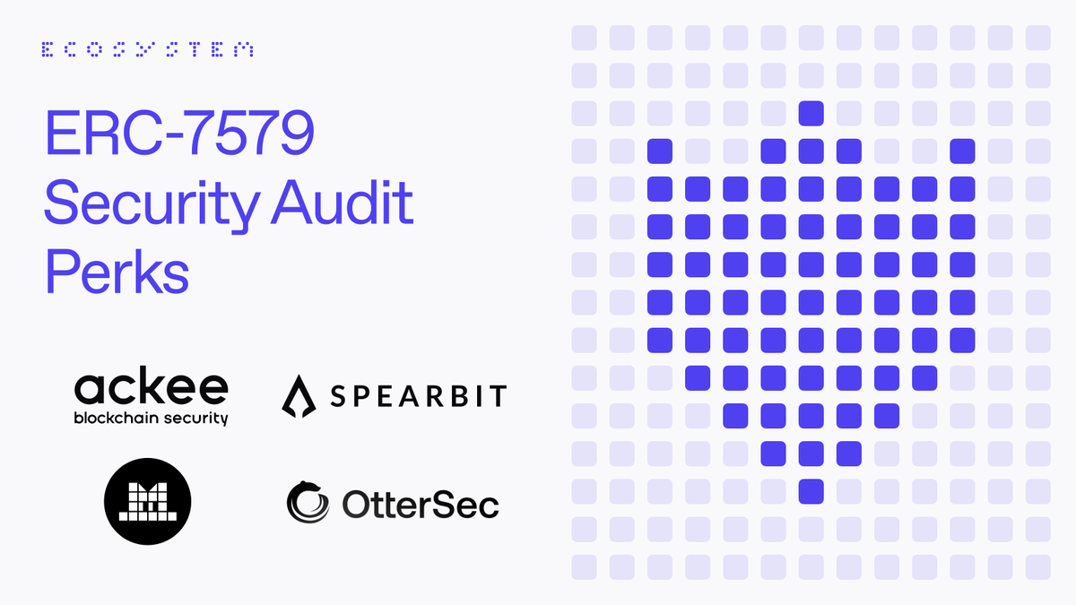 rhinestonewtf's tweet photo. There is incredible momentum building around ERC-7579. New accounts are coming, more modules are being built, and teams are exploring new module use cases:

🤖 AI agents
🪄 ZKproofs for onchain privacy
🔗 Chain abstraction

But security is the unlock for open innovation 👇 https://t.co/xITpiRcQdL