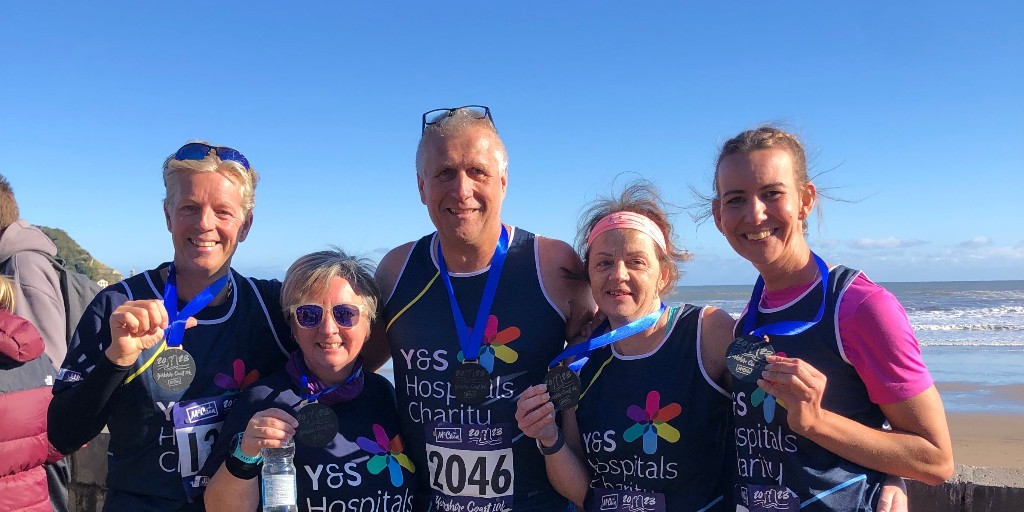Yorkshire Coast 5k &amp; 10k!

We have only 1 place remaining for the Yorkshire Coast 10k, and limited places for the 5k. Don’t miss out on running along Scarborough’s stunning coastline with amazing views and a great atmosphere.

Run for your local hospital today 💙
