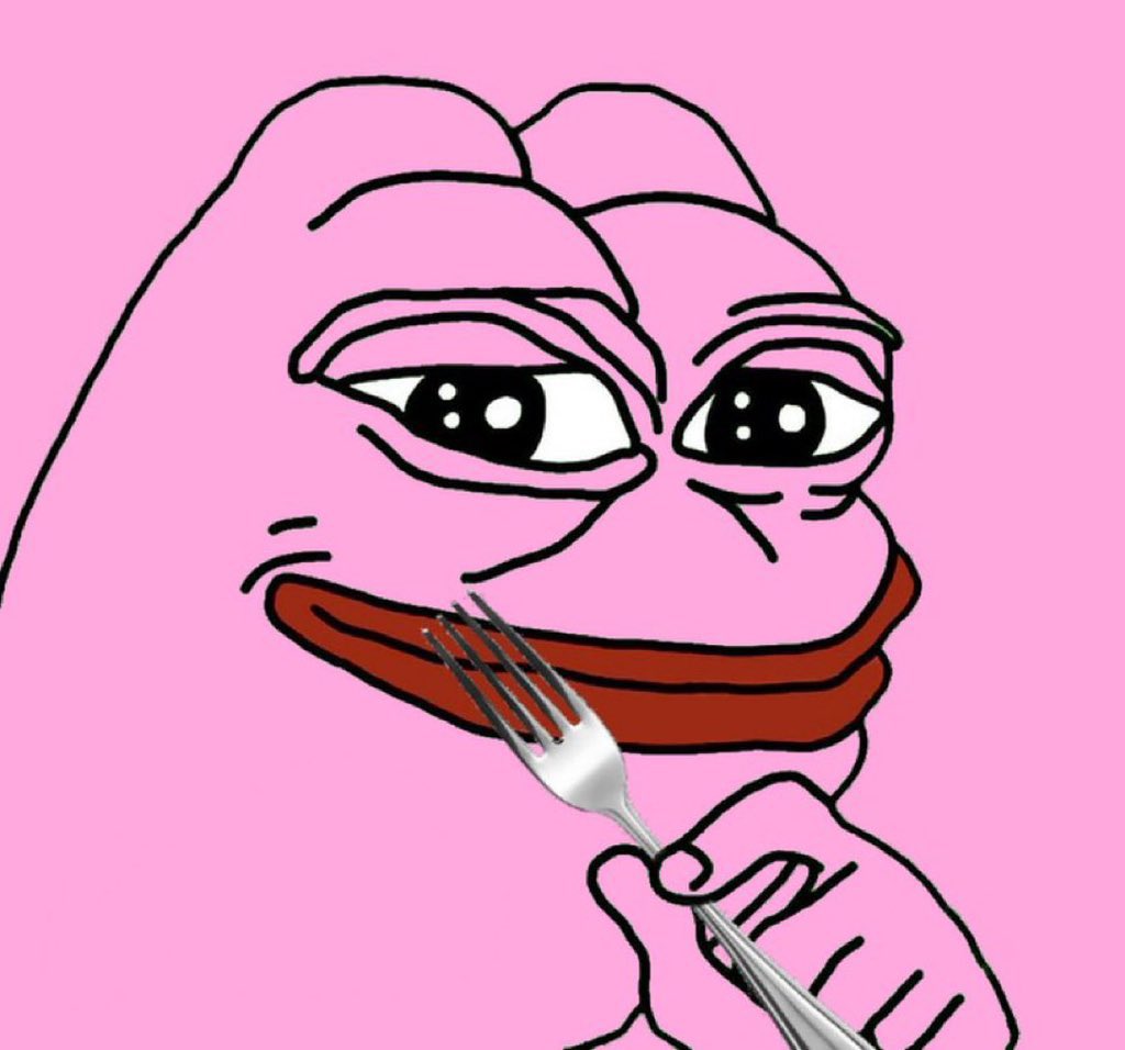 There is a green frog at 5B mc

And then, there is a pink frog at 50m mc.

That’s a 100x price difference.

$PORK