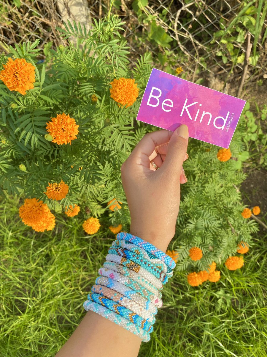 SashkaCo's tweet photo. Spread positive vibes this summertime by being kind to someone today! 🌸✨ Our handmade glass beaded bracelets add a touch of love to your day.
Shop Here: https://t.co/SzFWrTmg7E
#sashkaco #bracelet #newarrivals #newbracelets #newnewnew #instocknow #summerstyle #summer #L https://t.co/lAq3Ejcl1h