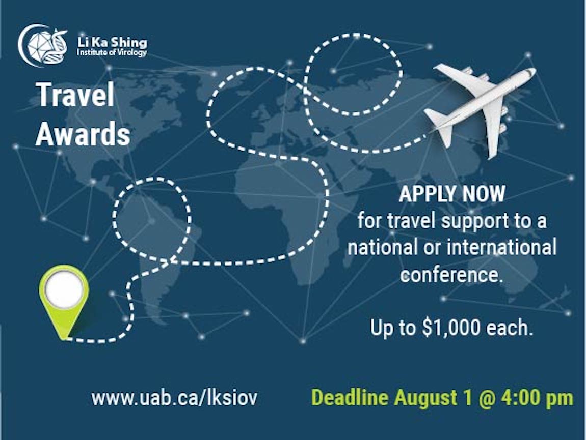 LKSIoV Trainees: The Fall 2024 Trainee Travel Award competition is now open. Apply by August 1, 2024.
ualberta.ca/li-ka-shing-in…
#lksiovtraineetravel