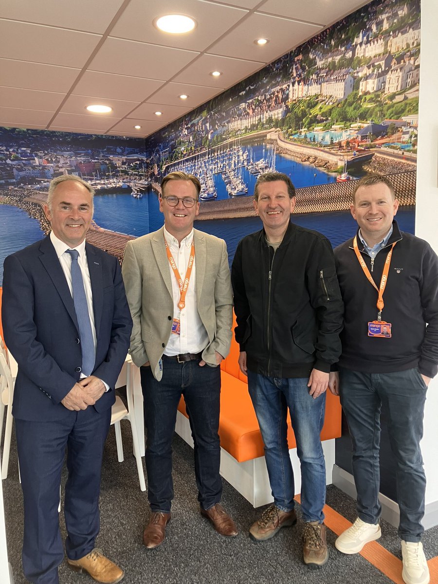 WesleyIrvine3's tweet photo. Great to visit Mango this morning at their Bangor premises along with @AlexEastonND https://t.co/qtwdxkTwoz