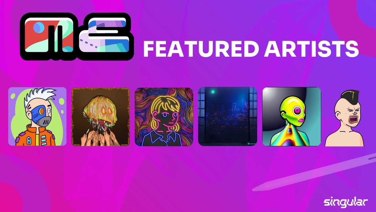 We are lucky to have amazing artists creating limited edition equipable NFTs for ME avatar. 

<a href="/RicardoMDias1/">🌞 RicardoMDias 🌞</a> 
<a href="/0xmj_/">0xmj</a> 
<a href="/DaniellaDoodles/">Daniella Attfield</a> 
<a href="/tokutales/">TOKU TALES</a> 
<a href="/marcotic12/">Marcotic</a> 
<a href="/CraigSmithArt1/">CraigSmithArt</a> 

Do you own any NFT from these artists?