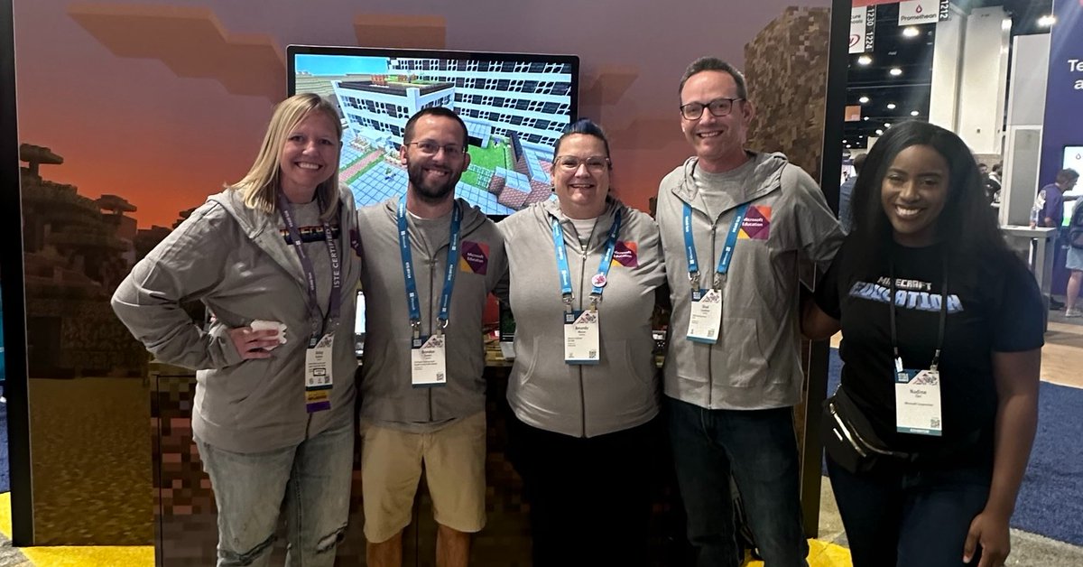 Minecraft Education tweet media