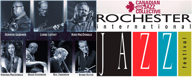 The Canadian Jazz Collective takes the stage at the Rochester International Jazz Festival this Saturday, June 29 - 7pm &amp; 9:15pm (Temple Hall). For info and tickets: rochesterjazz.com/artists?artist…