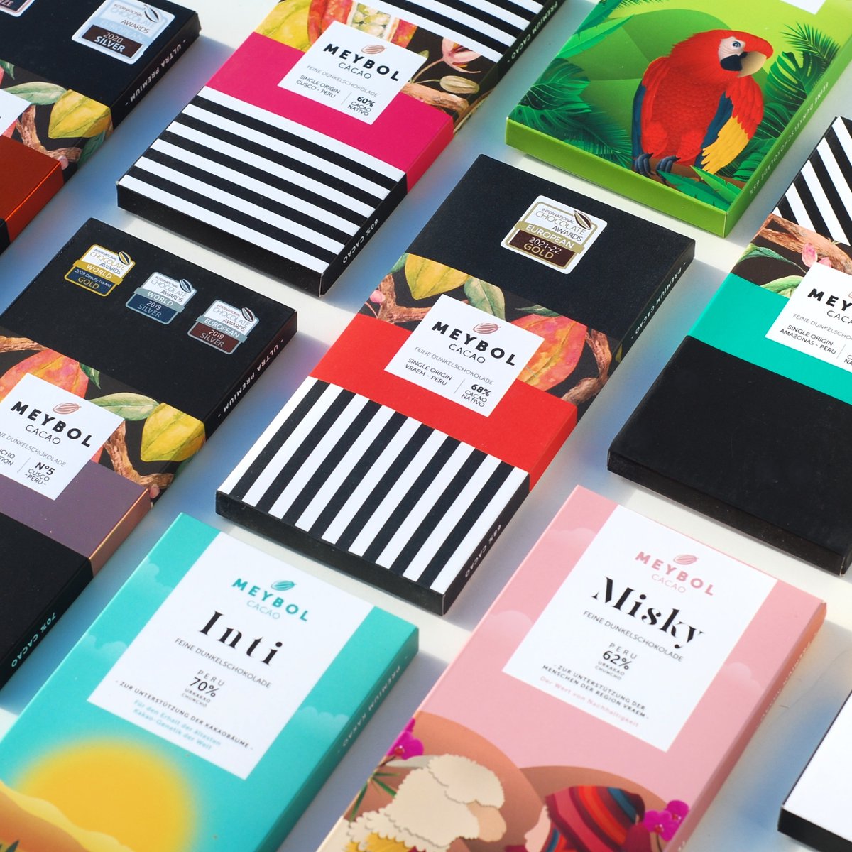 💚New bars from Meybol

Meybol has sustainability at the very heart of her chocolate making.  We are thrilled to re-stock on her Inti bar, which was recently awarded Gold at the International Chocolate Awards🥇🎉. 

New bars and old favourites available now