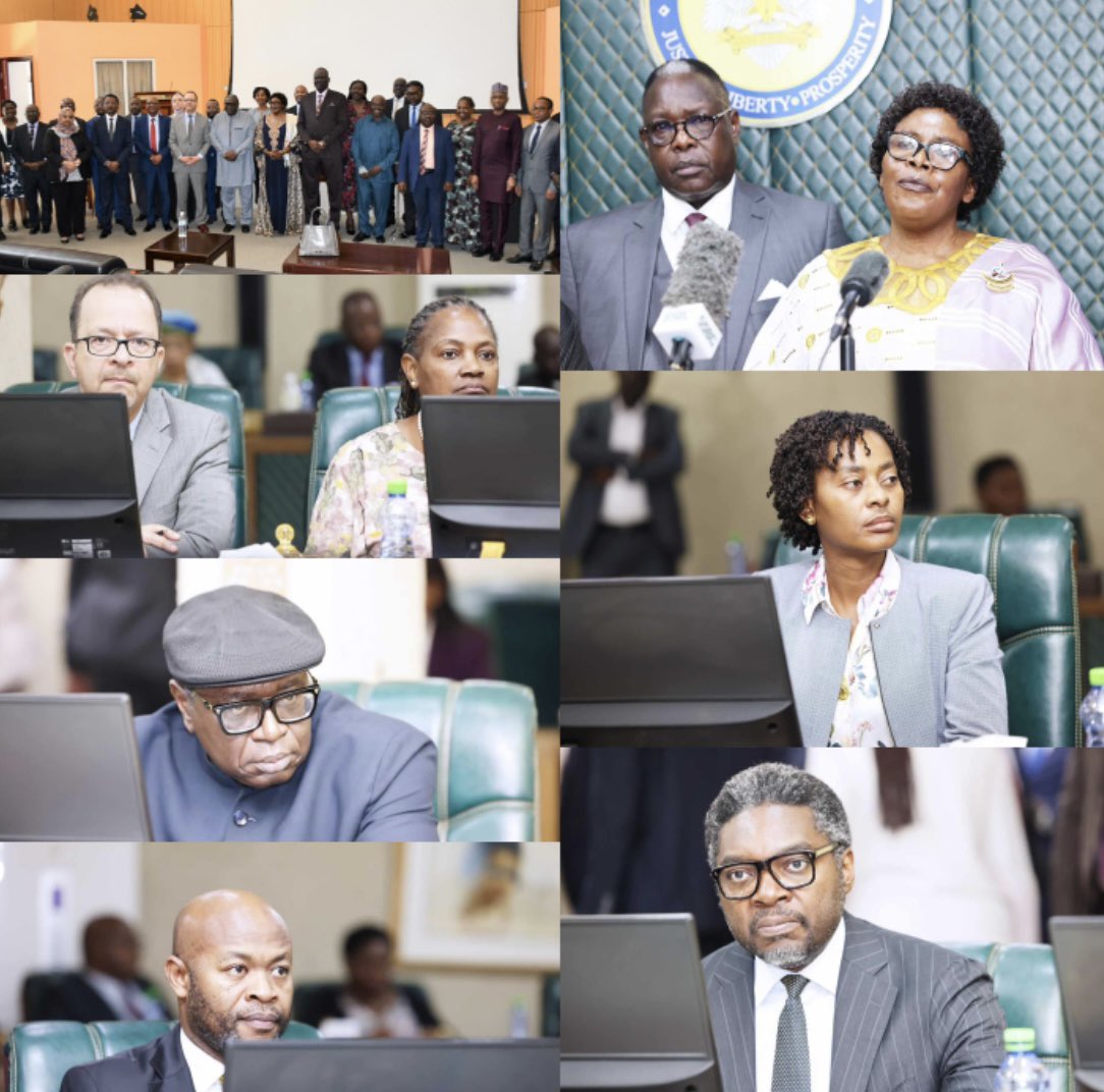 The #AUPSC concluded its field mission in #SouthSudan with a courtesy call on  His Excellency President Salva Kiir Mayardit. He reiterated his commitment that under his leadership  #SouthSudan will never to go back to war.