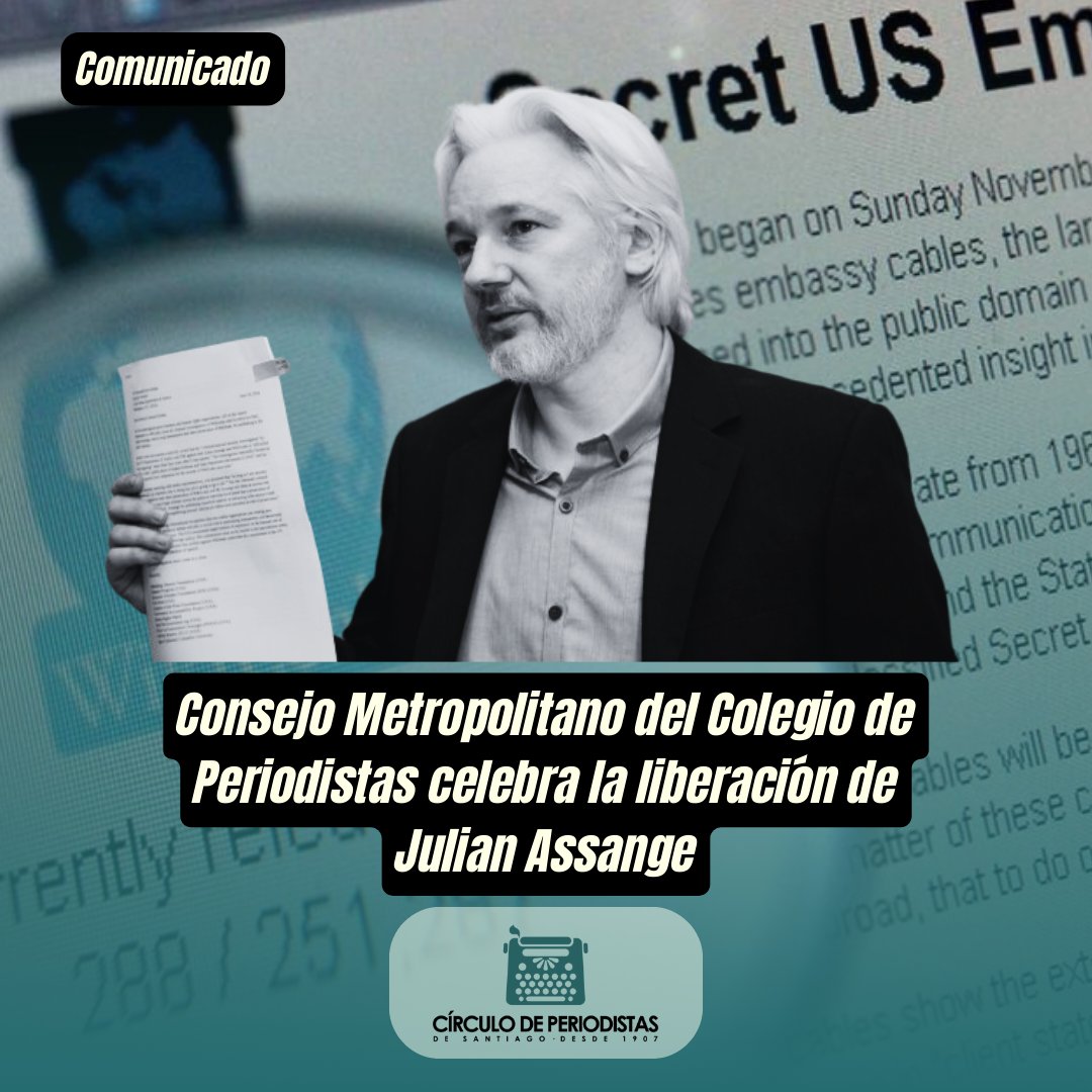 Círculo de Periodistas de Santiago tweet media
