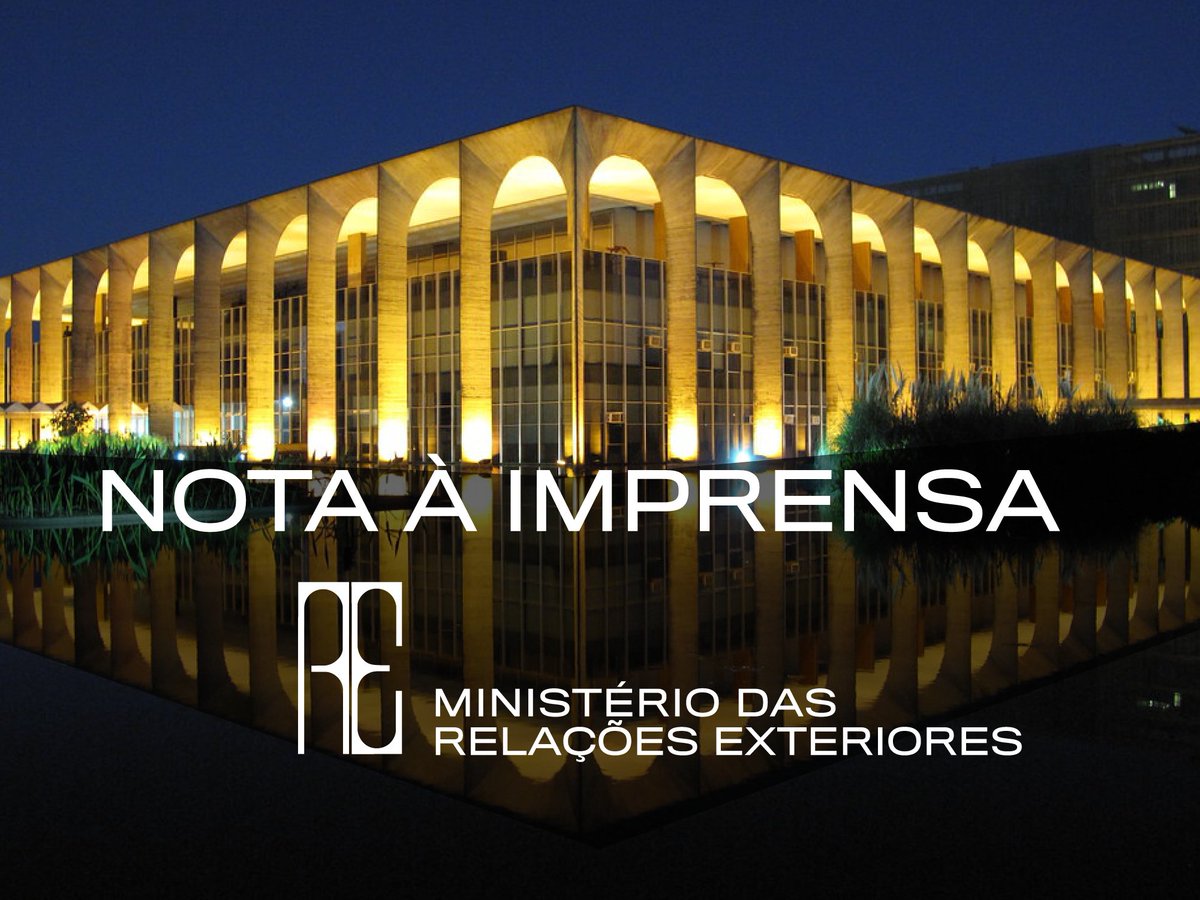 Itamaraty Brasil 🇧🇷 tweet media