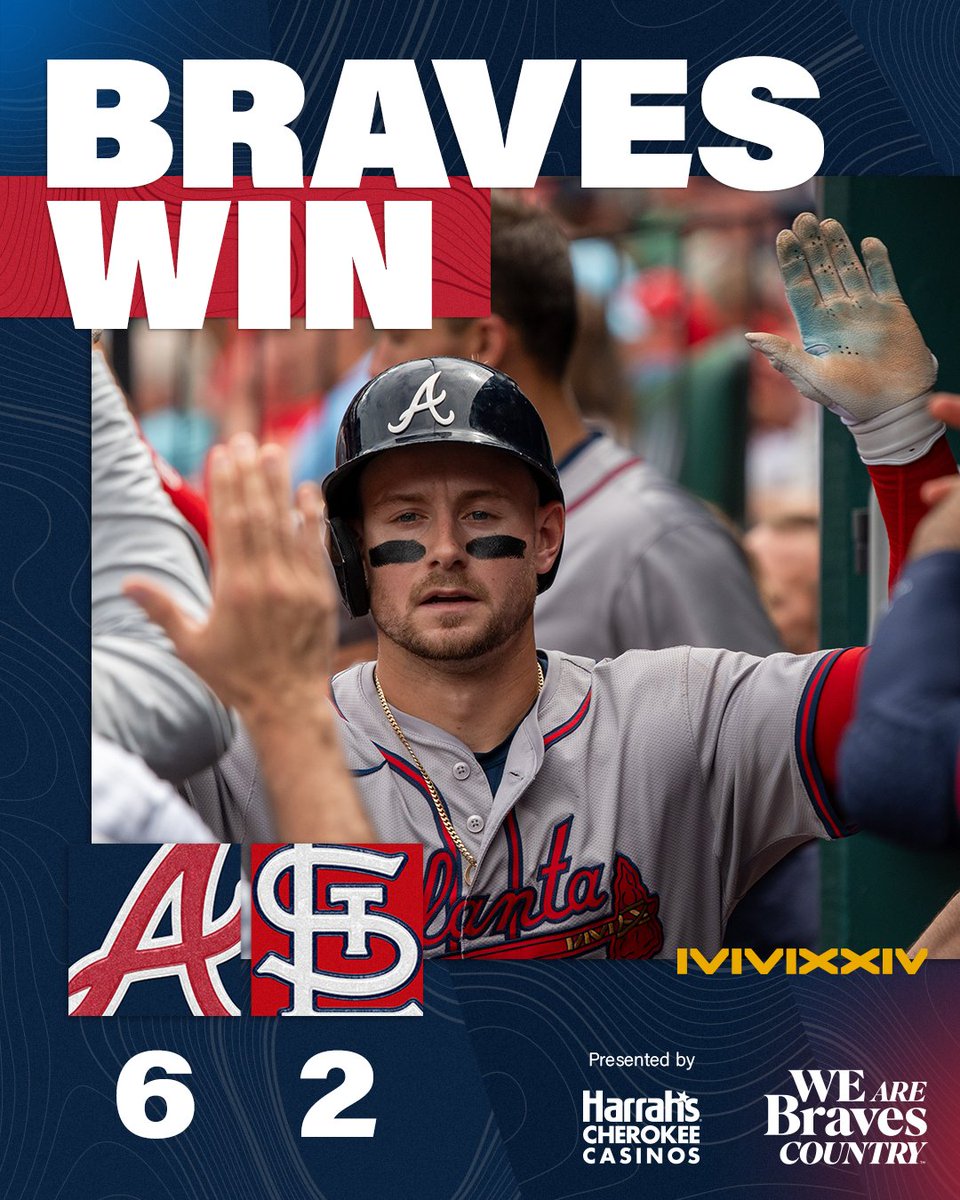 Game 1 ✔️

#BravesCountry