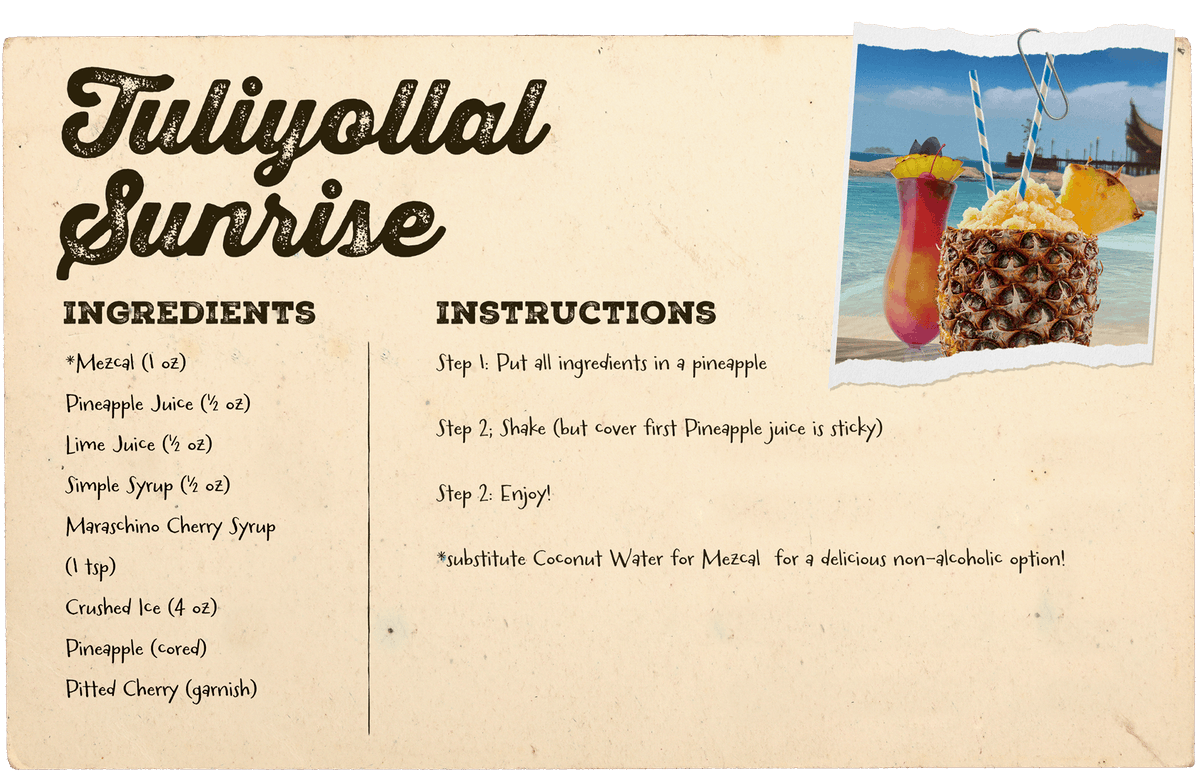 aitaikimochi's tweet photo. FFXIV Tour Tural's...tourism website...has uploaded their official recipes for the taco G'raha is eating and the drink that Urianger is drinking lmao https://t.co/veHLXddDuo