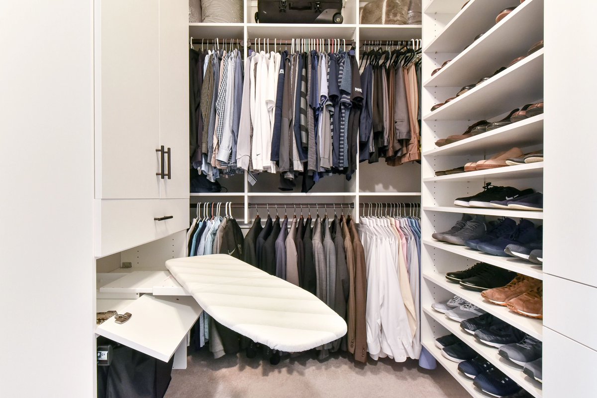 CalClosetsPhila's tweet image. Who knew something as simple as a hidden, pull-out ironing board could make such a substantial difference in your laundry routine? 🤯all 610-970-0001 or schedule online at bit.ly/CCConsultReque…
#CaliforniaClosetsPhiladelphiaDelaware #laundryday #organizedhome #HomeRenovation