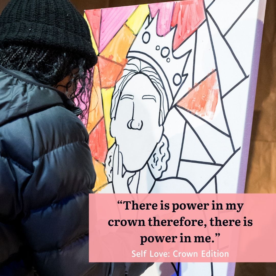 RHI_TCRE's tweet photo. Here is your weekly affirmation courtesy of TCRE. Go out today and lift someone else up just because!✨

#CreativeRepresentation #ColoringBook #Affirmation #Hair #Crown https://t.co/p5u50sYIAM