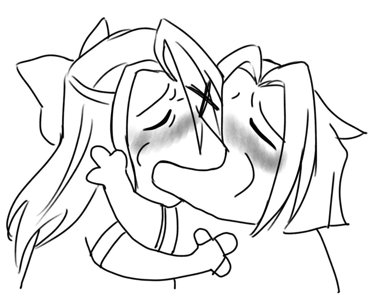 solar8331's tweet photo. No but, funny thing… i was alr gonna post a pic of them kissing from my chaluggie au LMFAO just some drama and some confession of feelings 😏 bonus: some cute #charlute (my obsession with Lute continues to grow…) #bowspear #hazbinhotel #vaggie #lute #valute #charlie https://t.co/6XvmCCj6Re
