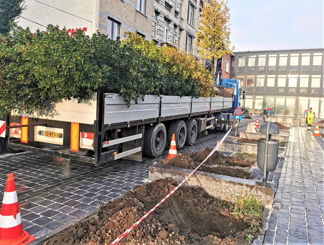 dimitristrobbe's tweet photo. In 4.5 jaar: 2.400 nieuwe fietsnietjes, 53.000m² voetpad, 40km covidfietspaden, 450.000m² nieuwe wegen, 65 projecten, 23.000m² groen, 3.800 bomen, 4.300 LED lampen, nieuwe technische permanentie, inspecties van bruggen &amp; tunnels...  Vandaag mijn finale #evaluatie. Wish me luck!🤞 https://t.co/drHmJuKTZi