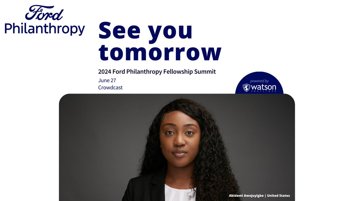 Watson Institute tweet media