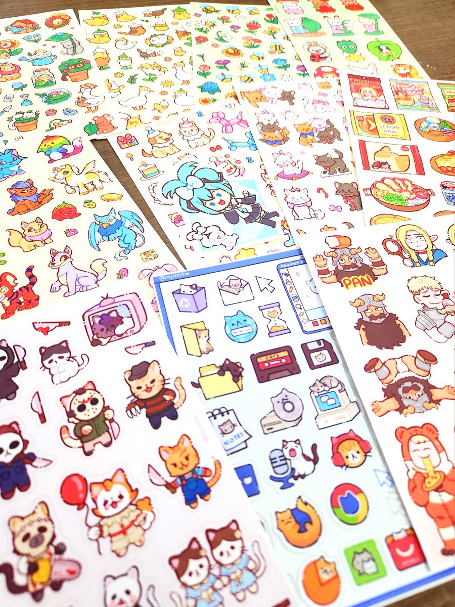 chegoooouuuu
é tudo muito lindinho puta merda
adesivinhos da <a href="/nyatche/">Natália ✧ CCXP mesa A07</a> 🩵