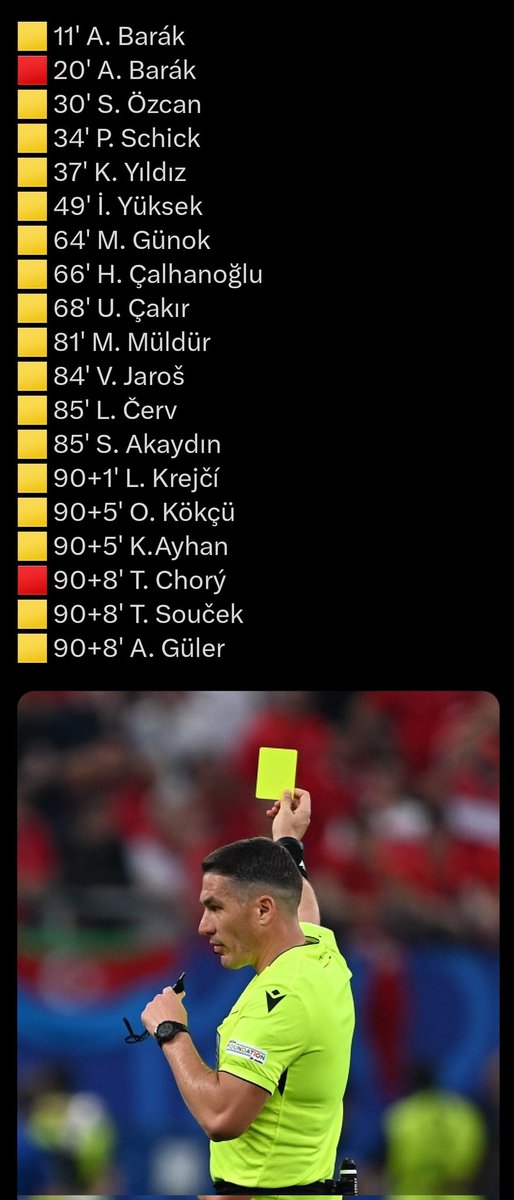 adimkamal's tweet image. Hakem bana da kart göstermiş. Mecbur yarın işe gidemicem