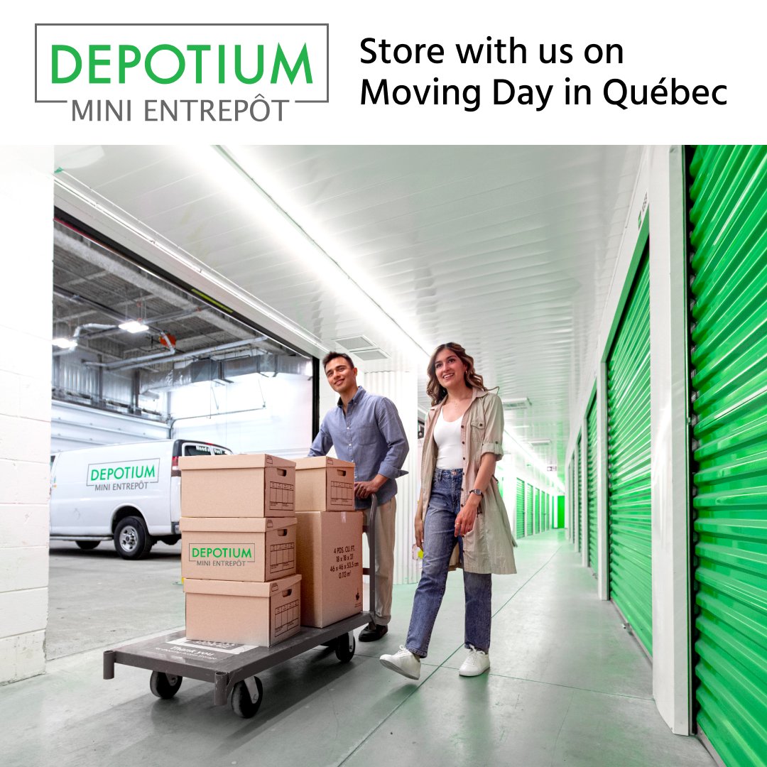 Préparez-vous pour le jour du déménagement, Québec! 🎉📦

Avec Depotium, traversez cette tradition unique du Québec. Laissez-nous coordonner votre déménagement dès aujourd'hui!

Pour en savoir plus:
depotium.com/fr/

#JourdudéménagementauQuébec #Depotium